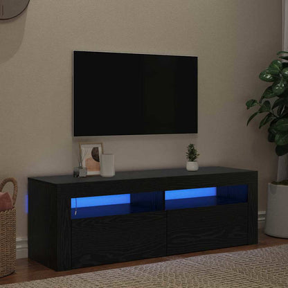TV-Schränk Schwarz 120 x 35 x 40 cm Holzwerkstoff