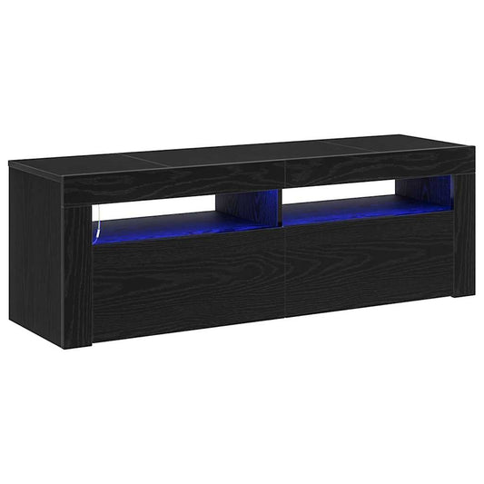 TV-Schränk Schwarz 120 x 35 x 40 cm Holzwerkstoff