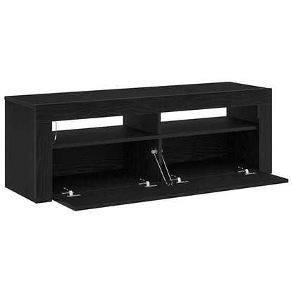 TV-Schränk Schwarz 120 x 35 x 40 cm Holzwerkstoff