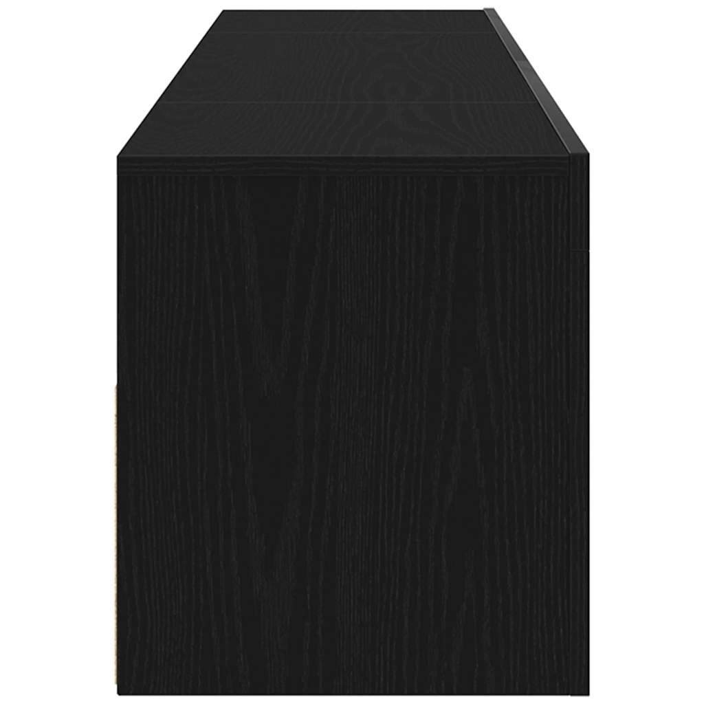 TV-Schränk Schwarz 120 x 35 x 40 cm Holzwerkstoff