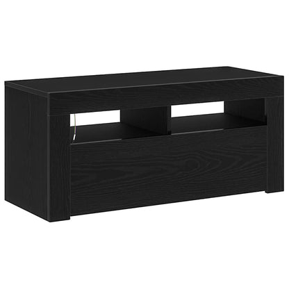 TV-Schränk Schwarz 90 x 35 x 40 cm Holzwerkstoff