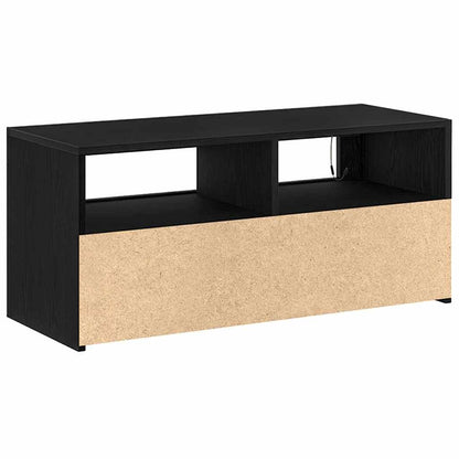TV-Schränk Schwarz 90 x 35 x 40 cm Holzwerkstoff