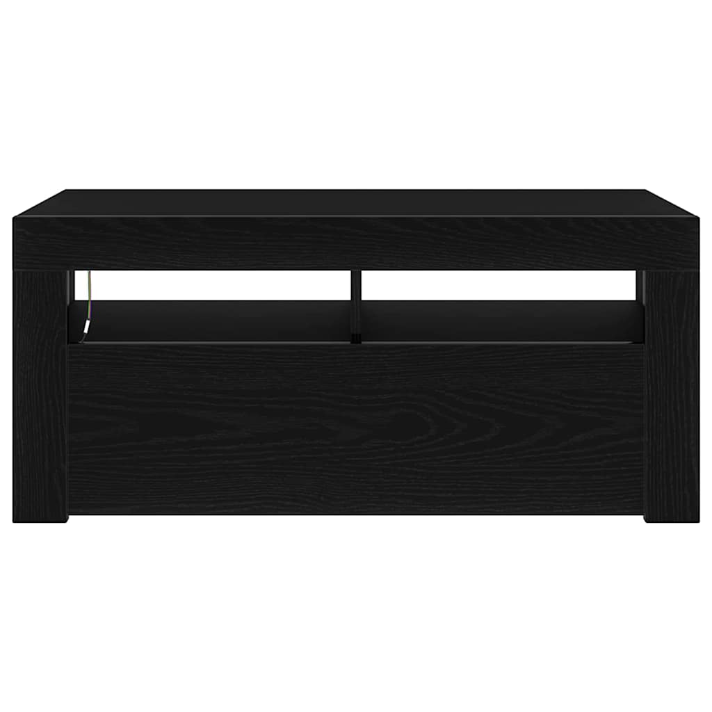 TV-Schränk Schwarz 90 x 35 x 40 cm Holzwerkstoff