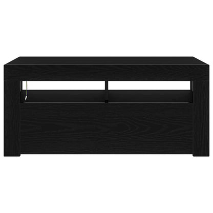 TV-Schränk Schwarz 90 x 35 x 40 cm Holzwerkstoff