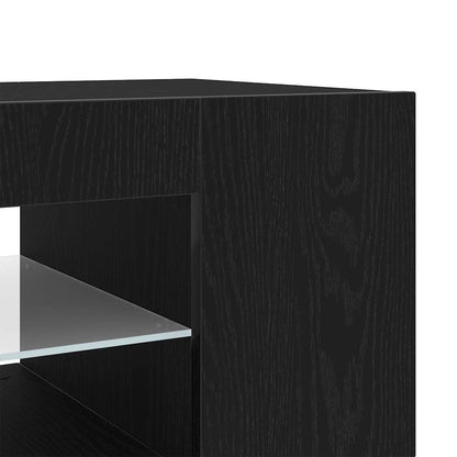 TV-Schränk Schwarz 135 x 39 x 30 cm Holzwerkstoff