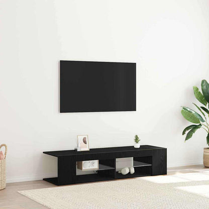 TV-Schränk Schwarz 135 x 39 x 30 cm Holzwerkstoff