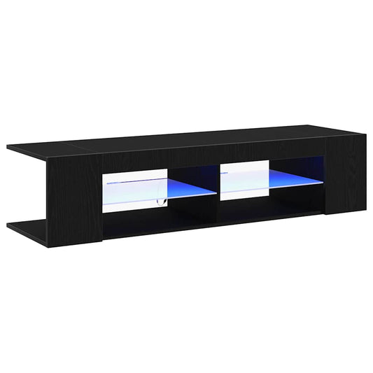 TV-Schränk Schwarz 135 x 39 x 30 cm Holzwerkstoff