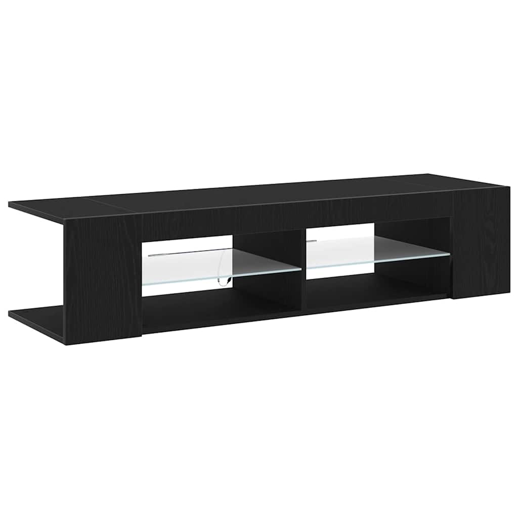 TV-Schränk Schwarz 135 x 39 x 30 cm Holzwerkstoff
