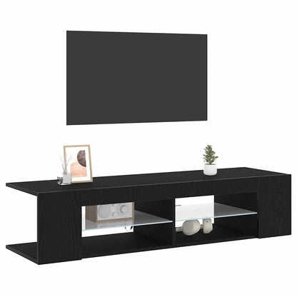 TV-Schränk Schwarz 135 x 39 x 30 cm Holzwerkstoff