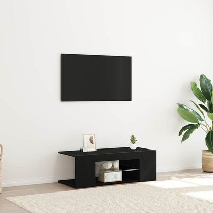 TV-Schränk Schwarz 90 x 39 x 30 cm Holzwerkstoff