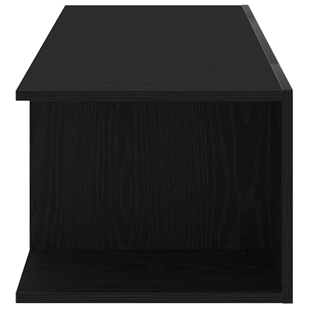 TV-Schränk Schwarz 90 x 39 x 30 cm Holzwerkstoff