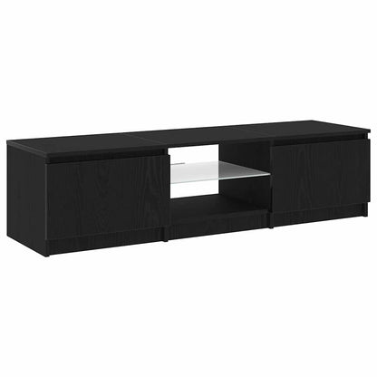 TV-Schränk Schwarz 140 x 40 x 35.5 cm Holzwerkstoff