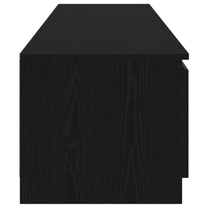 TV-Schränk Schwarz 140 x 40 x 35.5 cm Holzwerkstoff