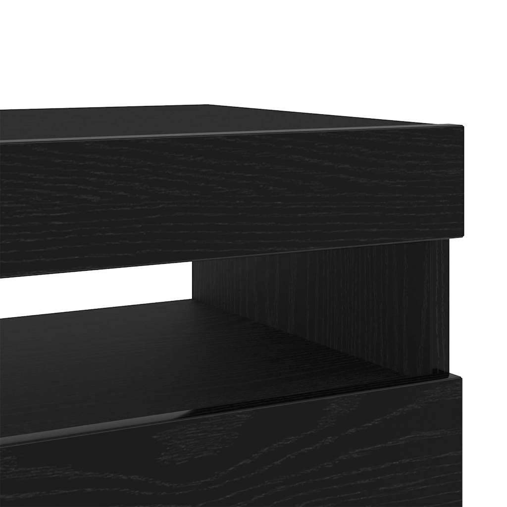 TV-Schränk Schwarz 100 x 35 x 40 cm Holzwerkstoff
