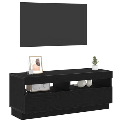 TV-Schränk Schwarz 100 x 35 x 40 cm Holzwerkstoff