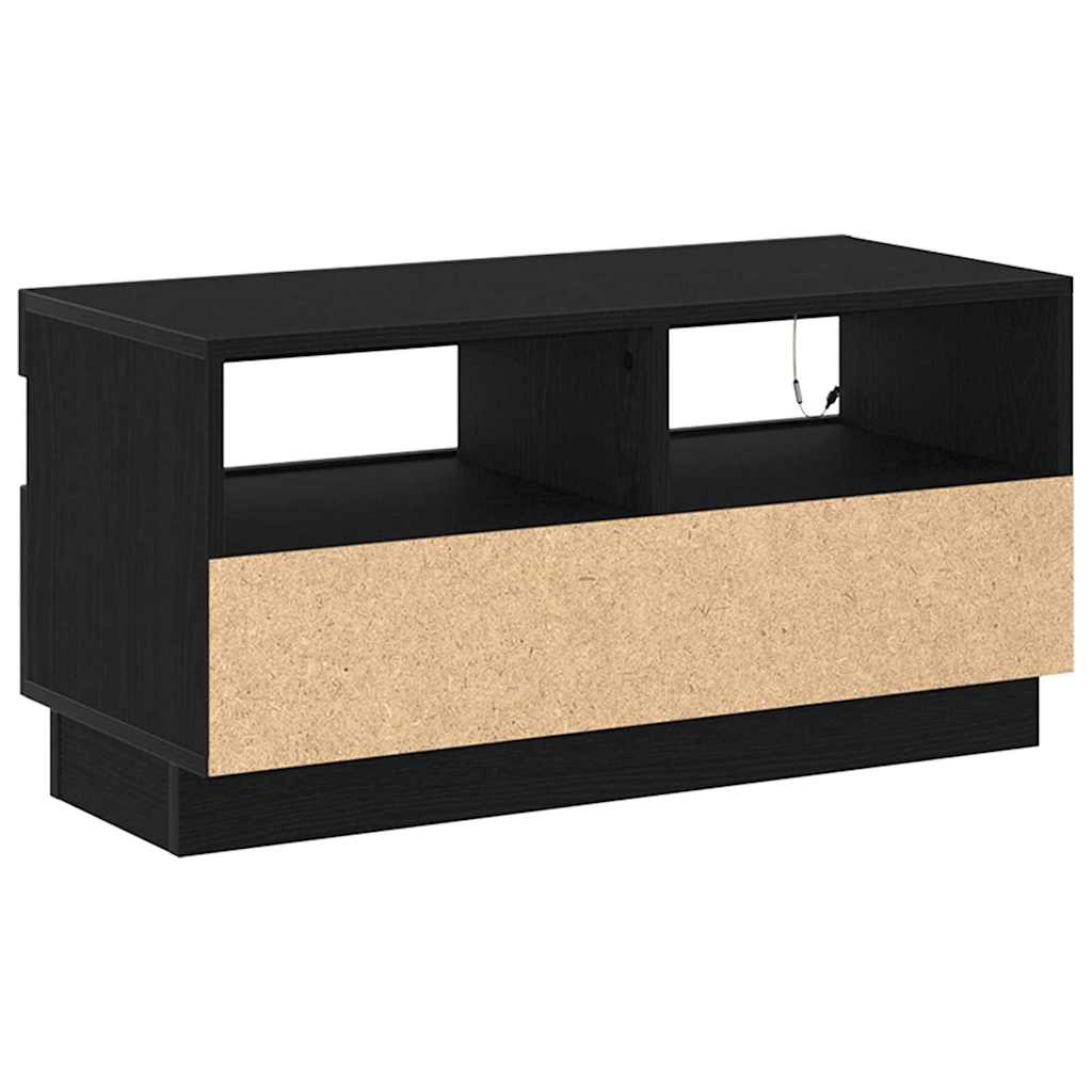TV-Schränk Schwarz 80 x 35 x 40 cm Holzwerkstoff