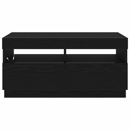 TV-Schränk Schwarz 80 x 35 x 40 cm Holzwerkstoff
