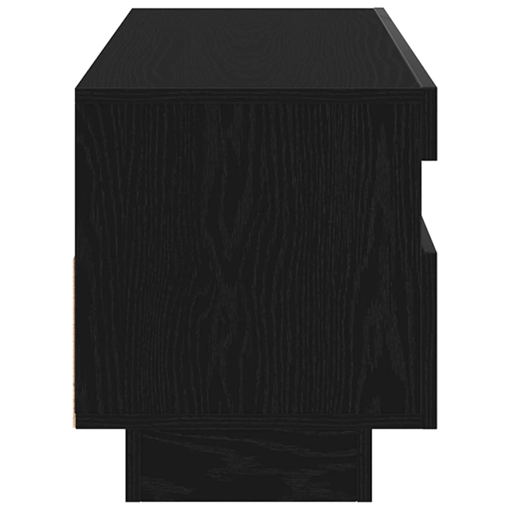 TV-Schränk Schwarz 80 x 35 x 40 cm Holzwerkstoff