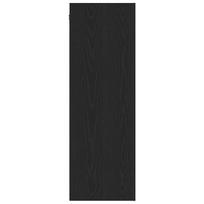 Wand TV Schrank 2 pcs Schwarze Eiche 30,5 x 30 x 90 cm