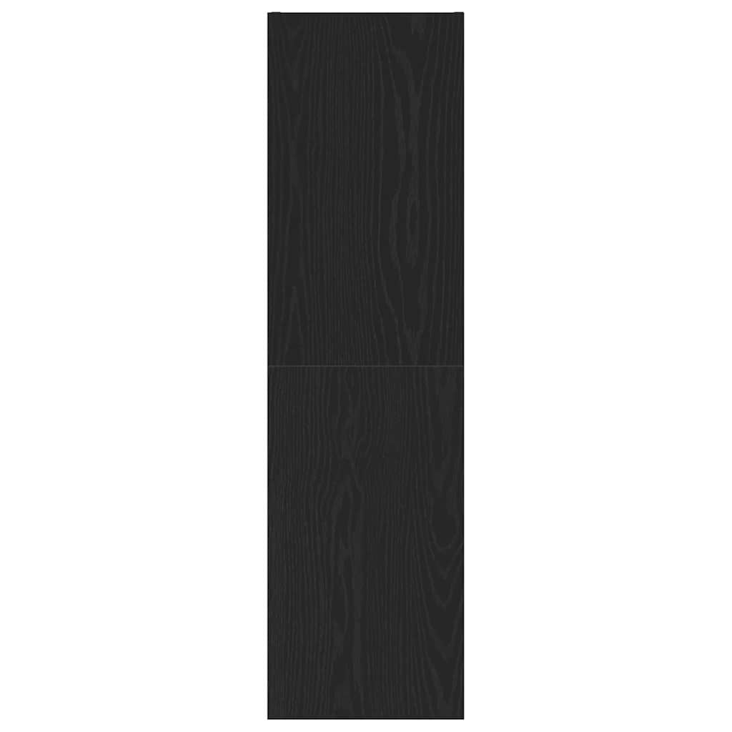 Wand TV Schrank Schwarze Eiche 30,5 x 30 x 110 cm Holzwerkstoff
