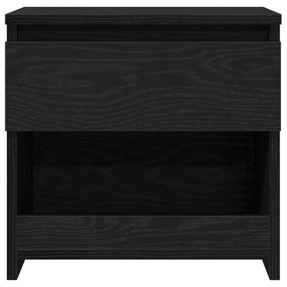 Nachttisch 2 pcs Schwarze Eiche 40 x 30 x 39 cm Holzwerkstoff