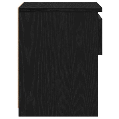 Nachttisch 2 pcs Schwarze Eiche 40 x 30 x 39 cm Holzwerkstoff