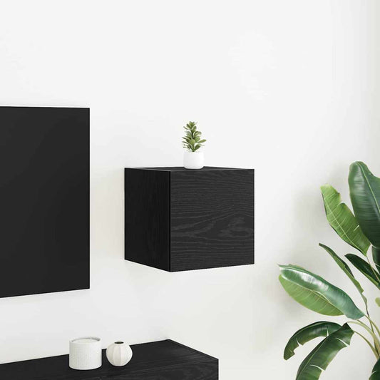 TV-Schränk Schwarz 30,5 x 30 x 30 cm Holzwerkstoff