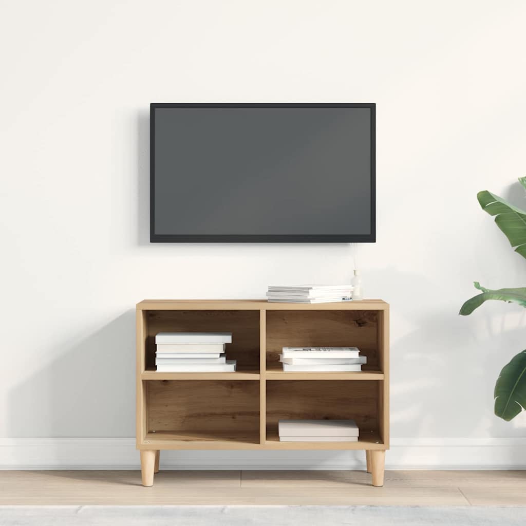 TV-Schränk Braun 69,5 x 30 x 50 cm Holzwerkstoff