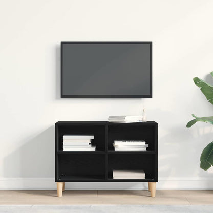 TV-Schränk Schwarz 69,5 x 30 x 50 cm Holzwerkstoff