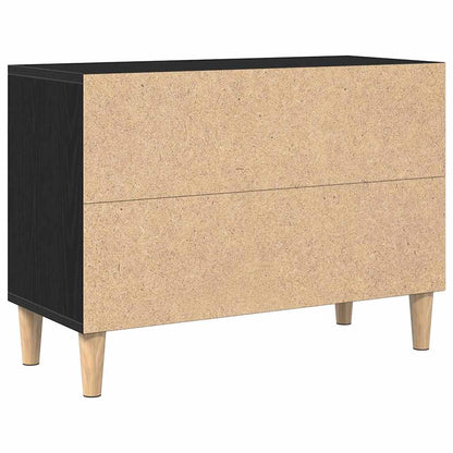 TV-Schränk Schwarz 69,5 x 30 x 50 cm Holzwerkstoff