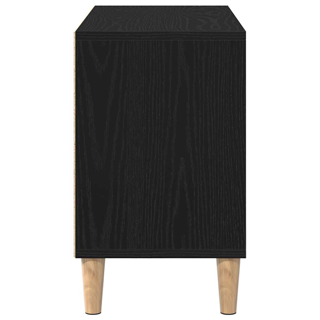 TV-Schränk Schwarz 69,5 x 30 x 50 cm Holzwerkstoff