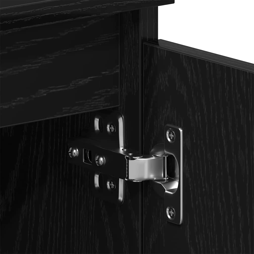 TV-Schränk Schwarz 102 x 35 x 50 cm Holzwerkstoff