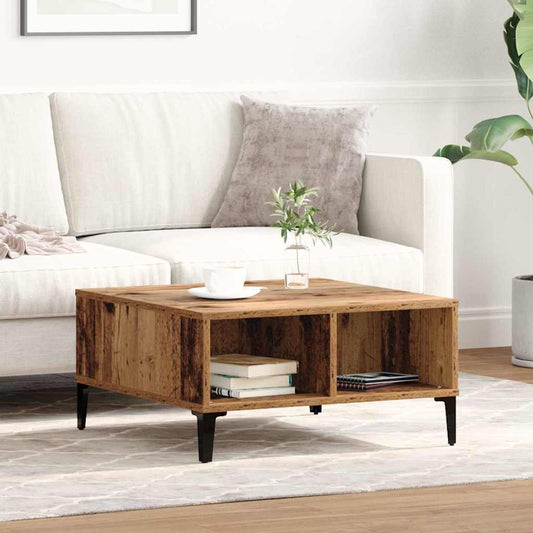 Couchtisch Altholz 60 x 60 x 30 cm Holzwerkstoff