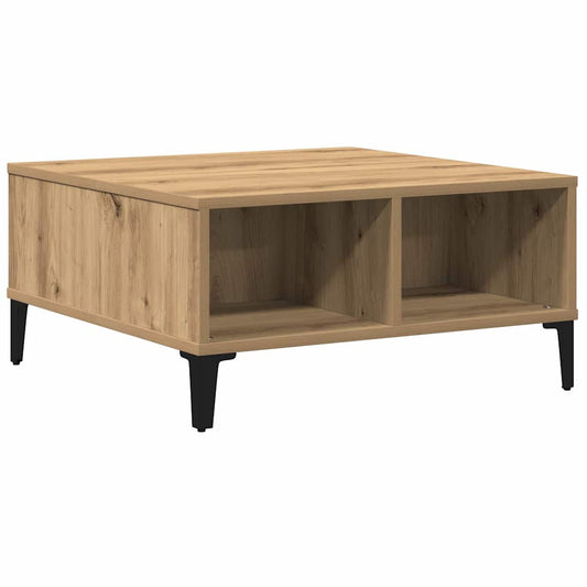 Couchtisch Eiche handwerklich 60 x 60 x 30 cm Holzwerkstoff