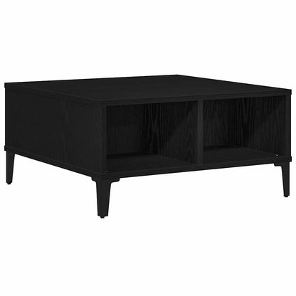 Couchtisch Schwarz Eichen-Optik 60 x 60 x 30 cm Holzwerkstoff