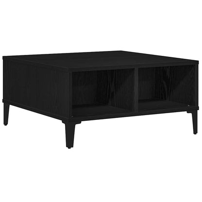 Couchtisch Schwarz Eichen-Optik 60 x 60 x 30 cm Holzwerkstoff