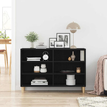 Sideboard Schwarze Eiche 103,5 x 35 x 70 cm Holzwerkstoff