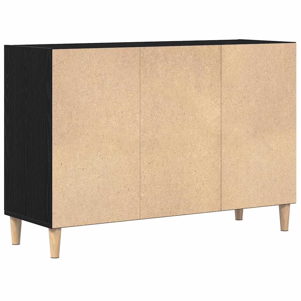 Sideboard Schwarze Eiche 103,5 x 35 x 70 cm Holzwerkstoff