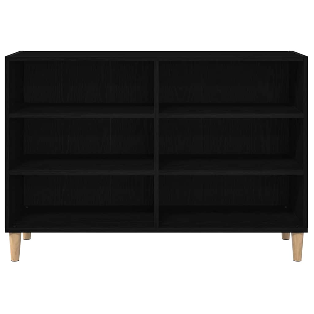 Sideboard Schwarze Eiche 103,5 x 35 x 70 cm Holzwerkstoff