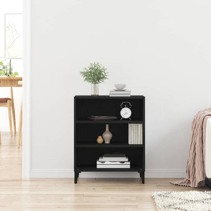 Sideboard Schwarze Eiche 57 x 35 x 70 cm Holzwerkstoff