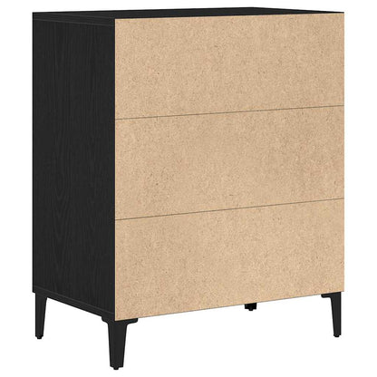 Sideboard Schwarze Eiche 57 x 35 x 70 cm Holzwerkstoff