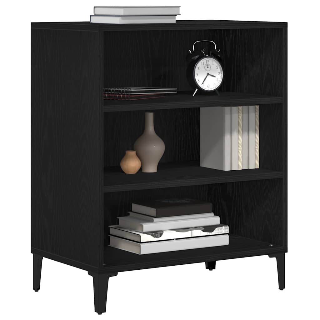 Sideboard Schwarze Eiche 57 x 35 x 70 cm Holzwerkstoff