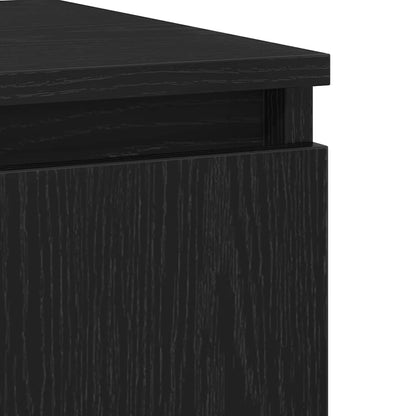 Sideboard Schwarz 60 x 35 x 70 cm Holzwerkstoff