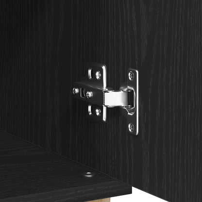 Sideboard Schwarz 60 x 35 x 70 cm Holzwerkstoff