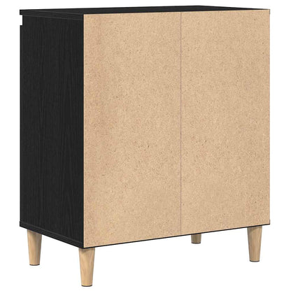 Sideboard Schwarz 60 x 35 x 70 cm Holzwerkstoff