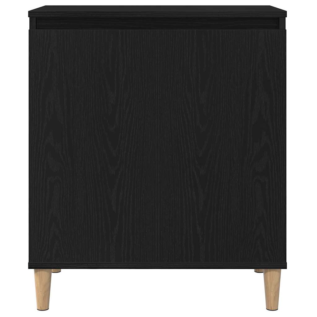 Sideboard Schwarz 60 x 35 x 70 cm Holzwerkstoff