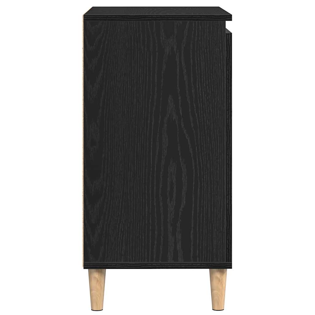 Sideboard Schwarz 60 x 35 x 70 cm Holzwerkstoff