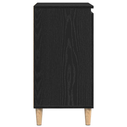Sideboard Schwarz 60 x 35 x 70 cm Holzwerkstoff