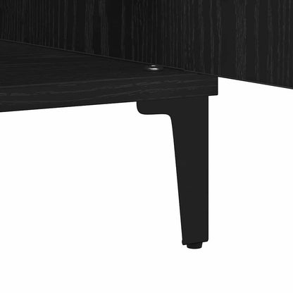 Sideboard Schwarz 60 x 35 x 70 cm Holzwerkstoff
