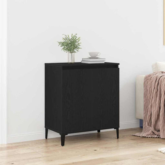 Sideboard Schwarz 60 x 35 x 70 cm Holzwerkstoff